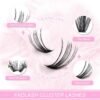71dDipda2WL._SL1500_.jpg Fadlash DIY Lash Clusters Individual Eyeslash Extensions Volume Lash Clusters Thick Band Wispy Natural Eyelash Extension Large Tray (40D-0.07-D, 8-16mm)