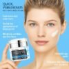 71dHiI8esEL._SL1024_.jpg Anti-Aging Face Moisturizer Cream. Infused with Collagen, Retinol, and Hyaluronic Acid, this daily moisturizer targets your face, and neck for a smoother, firmer appearance. 1.7 fl. oz.