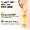 Styling & Curl Defining Oil Serum | 24-Hour Touchable Hold Hair Oil for Natural & Styled Curly Hair l Heat Thermal Protection, Creates Smooth, Shiny, Lightweight Hair