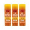 O'Keeffe's Lip Repair SPF 35 Lip Balm - Stick (3 Pack) - Sun-Safe Moisturizer for Extremely Cracked, Dry Lips