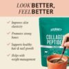Collagen Peptides Powder, Unflavored, 1 lb – Supports Hair, Skin, Nail, Bone & Joint Health – Hydrolyzed, Grass-Fed, Gluten-Free, Keto-Friendly, Zero Sugar Protein Supplement.
