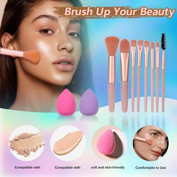 Makeup Kit for Women Full Kit Makeup Kits for Teens Teenager Makeup Gift Set for Teens Women Eyeshadow FoundationTeen Makeup Kit Makeup Sets