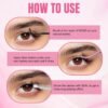 GEMERRY Lash Bond and Seal Lash Glue Waterproof Lash Clusters Glue Long-Lasting Eyelash Bond and Seal False Eyelashes Adhesive DIY