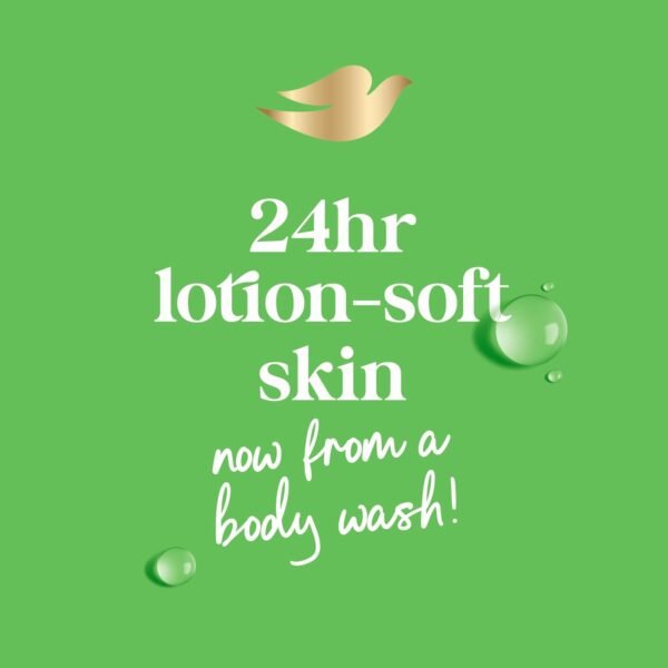 Dove Body Wash with Pump 3 Count Refresh Cucumber and Green Tea for 24hr Lotion-Soft Skin Moisturizing Skin Cleanser with No Sulfates No Parabens