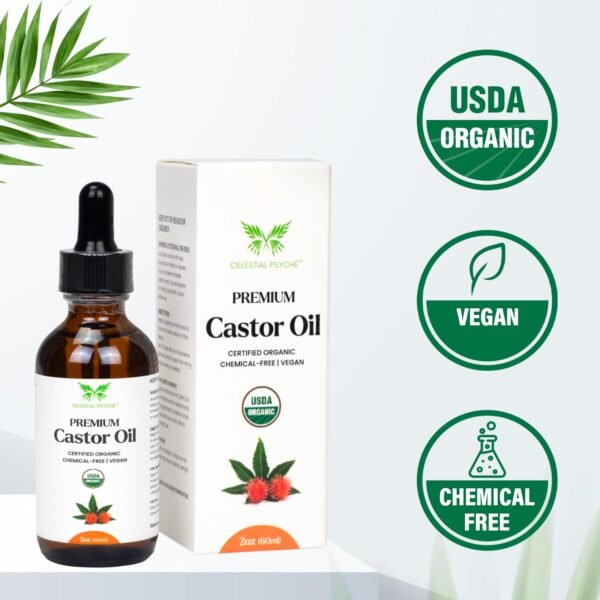 71e-642HNGL._SL1500_.jpg USDA Certified Organic Castor Oil (2 Oz with Essential Bundle - Eyebrow Kit) 100% Pure Natural, Chemical-Free, Hexane-Free, Promote Lash, Brow, and Hair Growth, Skin Hydration