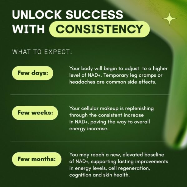 NMNH Supplement Alternative – Liposomal NAD + Resveratrol – High Purity NAD Supplement for Energy, Focus & Anti-Aging – 60 Capsules