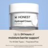 71e2nkvxk3L._SL1500_.jpg Honest Beauty Hydrogel Cream with Hyaluronic Acid | Lightweight, Moisturizing Water Cream | Gentle for Sensitive Skin, Fragrance Free, Vegan | 1.7 fl oz