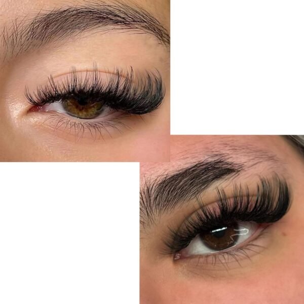 71eD15aesOL._SL1500_.jpg False Eyelashes Strip Lashes Wispy Yasnai Cat Eye Lash Fake Eyelash Natural Look Volume 18mm Mink Fluffy Fox Eyelashes 7 Pairs Pack 9D