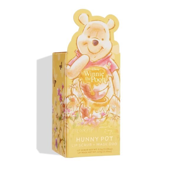 71eLXS0iA1L._SL1500_.jpg ColourPop x Winnie the Pooh Lip Scrub & Mask Set - Vegan & Cruelty-Free Lip Care Duo - Exfoliates, Moisturizes & Softens - Enriched with a Honey Flavor - Hunny Pot (2 Count)