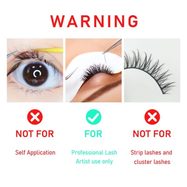 71eNU3ugBYL._SL1500_.jpg VEYES INC Eyelash Extension Glue - 0.5-1 Sec Drying (0.17fl.oz / 5ml)/Up to 8 Weeks Retention/Black Adhesive Salon Use for Lash Tech