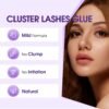 71eOk3LSa0L._SL1500_.jpg Cluster Lash Glue Black 2-3s Fast Drying,Long Lasting Strong Hold,Waterproof,DIY Individual lash Extension-Glue by Wendy Lashes(5ML)