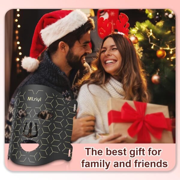 Red Light Therapy for Face,7-Mode Face Mask Led Light Therapy.Red Light for Face, 850nm Near Infrared Conducted FSA Red Light Therapy for Facial,Portable red Light Therapy for use at Home