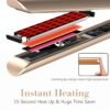 71em3NnwLiL._SL1500_.jpg FURIDEN Professional Salon Quality Hair Straightener, Hair Straightener and Curler 2 in 1, Flat Iron Curling Iron in One, Fast Results | Long Lasting
