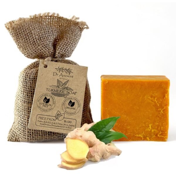 71ewBdPDLWL._SL1254_.jpg Turmeric Soap Bar Organic Natural Vegan Traditional Handmade Antique - Anti Ageing - Absolutely No Chemicals! Pure Natural Soap!
