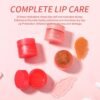 71exDT0QezL._SL1500_.jpg Cherry Lip Mask+Peach Lip Scrub for Women Dry, Cracked and Dark Lips – Lip Scrubber Exfoliator and Organic Lip Scrubs Exfoliator and Moisturizer with Lip Brush – Vegan, Cruelty-Free Lip Care Products