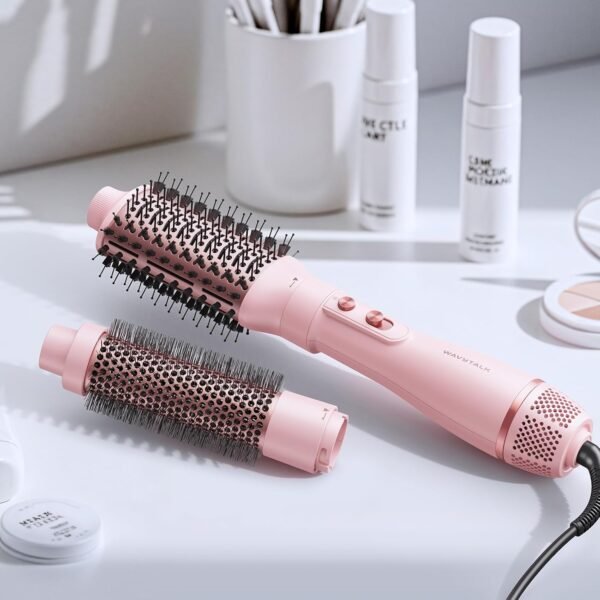 71ey5-g7aL._AC_SL1500_.jpg Wavytalk Blow Dryer Brush Set,Air Sculpt 2-in-1 Hot Air Brush Set for All Hair Types, Salon Blowout, Volumizing & Smooth Styling, 212℉ Less Heat Damage,US Only 110-120V
