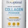 Collagen Peptides Powder - Grass-Fed, Pasture-Raised Hydrolyzed Protein Supplement for Skin, Hair, & Nails - Non-GMO, Zero Sugar Daily Supplement for Men & Women (30 Servings)