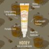 71fENlboioL._SL1500_.jpg Ruby Kisses Broadway Vita-Lip Clear Lip Gloss (7 Pack) Ultra-Hydrating & Soothing Formula with Vitamins, High-Shine Non-Sticky Finish Lip Balm with Honey, Argan Oil, Shea, Mango Butter, Cherry, Peach