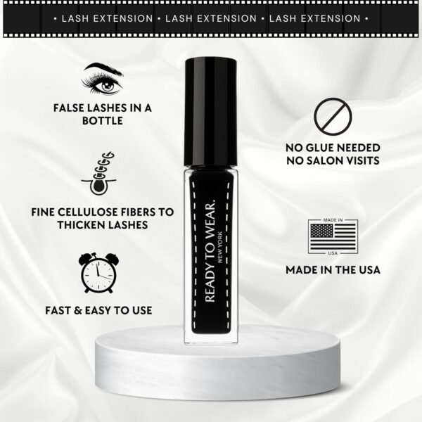 71fUNCkl8fL._SL1500_.jpg Ready To Wear Lash Extension - Fine DRY Fibers to Extend Lashes, Instantly Volumize & Elongate - No Glue Needed (Must use with Mascara)