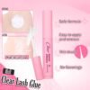 71fcd2ejRdL._SL1500_.jpg Natural Lashes Kit with Lash Glue 3D False Eyelashes Wispy 12mm Short Cat-Eye Lashes with 5ML Clear Eyelash Glue 9 Pairs Fake Eyelashes with Glue by TOOCHUNAG