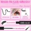71fsbj8QMoL._SL1500_.jpg Veleasha Lash Glue Waterproof Fast Drying Eyelash Bond for False Eyelashes Long Lasting Non-Irritating Lash Adhesive with Brush (5ml / Black)