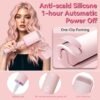 71fxS2clLqL._AC_SL1500_.jpg Curling Iron Hair Crimper Waver - CHIKYO 3 Barrel Rovy Wave Curling Iron, 1.25 Inch Ionic Beach Waves Curling Wand, Deep Waver Hair Curler Hot Tool with Ceramic for Women, Dual Voltage, Easy to Use