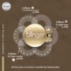 71g53qxqvGL._SL1500_.jpg blinger® Shimmer Starter Set with Gold-Plated blinger Styling Tool & 90 Precision-Cut Glass Crystals | Precision-Cut Glass Crystal Bedazzler for Hair & Skin