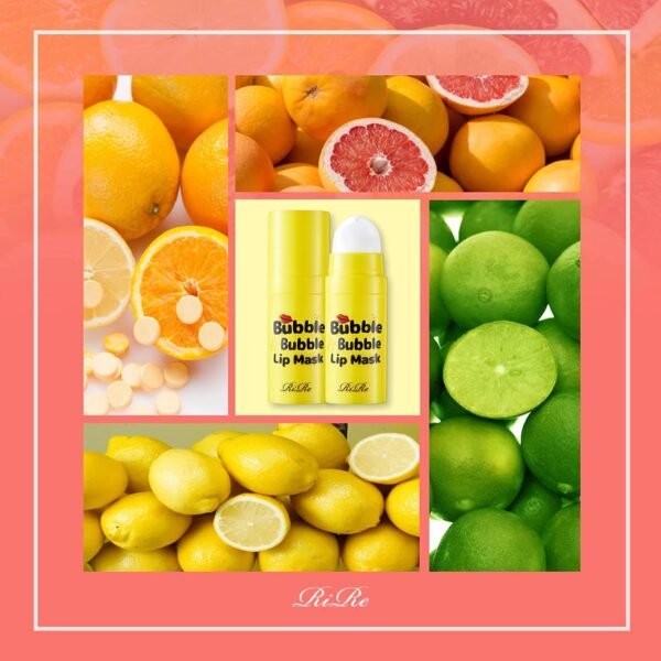 71g7tYKJUKL._SL1500_.jpg RIRE Bubble Bubble Lip Mask 12ml / 0.4oz | Remove Dead Skin Bubble Scrub for Lip, Moisturizing, Supply Vitamin C
