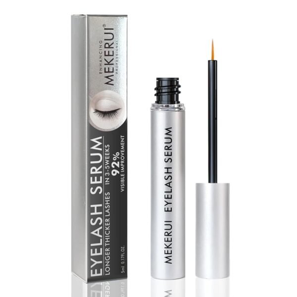 Say Goodbye to Sparse Lashes! Mekerui Eyelash Serum, Backed by a Precise Formula, Clinically Proven to Reshape Long and Dense Eyelashes.