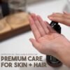 71gUqXbLP7L._SL1500_.jpg BALM OF GILEAD Organic Castor Oil for Skin Hydration - Therapeutic Cold Pressed, USDA Certified 100% Pure, Glass Bottle - 16 oz Unrefined, Hexane Free, Castor Oil for Hair & Eyelashes Growth