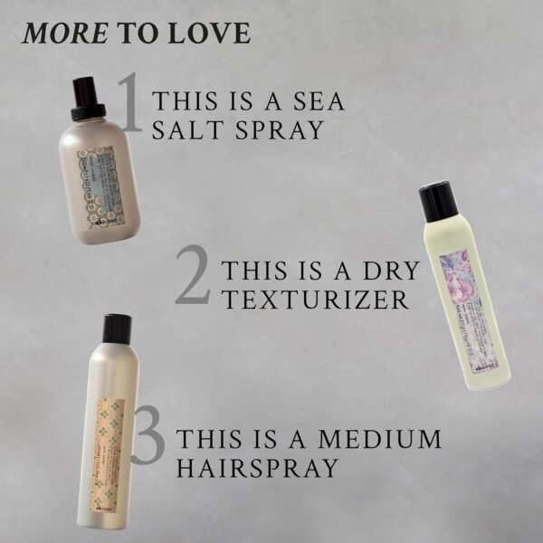 Davines This is a Texturizing Serum, Workable Formula For Creating Body And Structure, Shaping Blow Dry Styling, Paraben-Free, 5.07 Fl. Oz.