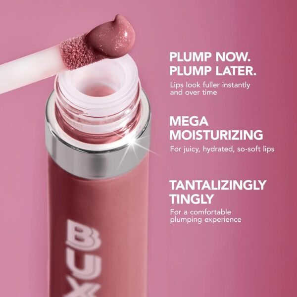 71gdqwHOYkL._SL1500_.jpg BUXOM Full-On Plumping Lip Cream, Hydrating Lip Plumper Gloss with Peptides & Hyaluronic Acid, High-Shine Tinted Formula for Fuller, Softer Lips, Cruelty-Free