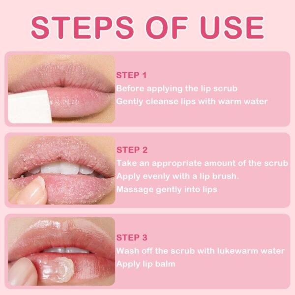 71ggeWo8OAL._SL1500_.jpg 4 PCS Bee Lip Balm Honey Pot Lip Mask & Lip Scrub Set, Strawberry Watermelon Coconut Cherry Overnight Propolis Moisturizing Lip Balm Hydrating Prevention Dry and Crack Lip Exfoliator Lip Wrinkle Care
