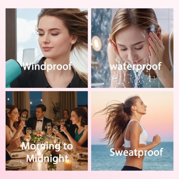 Sensitive Open Eyes Lash Extensions Glue Lasting for 10-15 Days, 3s Strong Hold/Waterproof Eyelash Adhesive for Sensitive Eyes & DIY Individual & Clusters & Semi-Permanent Lash Extensions (5ml Black)