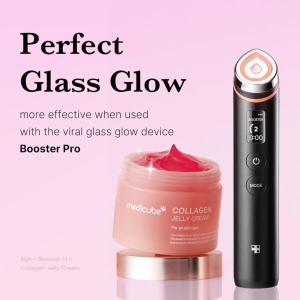 medicube Collagen Jelly Cream- Niacinamide & Freeze-Dried Hydrolyzed Collagen-Boosts skin barrier hydration & gives 24h Glow & Firmer looking skin | No artificial color, Korean skincare (3.71 fl.oz.)