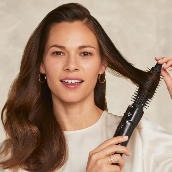 71hNaNxNgBL._AC_SL1500_.jpg Hot Tools Pro Artist Hot Air Styling Brush | Style, Curl and Touch Ups (1”) Black