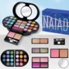 Color Nymph Makeup Palette for Girls, Travel Make up Kit Real Makeup Pallet Mini Size Makeup kit All in One Beauty Set Washable Protable Compact for Travel Party Touch Up