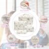 71hlXeIPQUL._AC_SL1500_.jpg 4 Piece Cute Pink Bow Quilted Makeup Bag Set, Large Capacity Travel Makeup Bags for Women and Girls, Includes Small, Small-Medium,Medium, and Large aesthetic makeup&Cosmetic Bags (4PCS-Pink Bow)