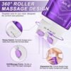 AH-8 Firming Neck Cream,Lifting Neck Firming Cream with Roller, Reduces Wrinkles Fine Lines And Double Chin, Moisturizes & Tightens Skin, Improves Elasticity, Anti-Aging