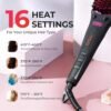 71i0LvqLMTL._AC_SL1500_.jpg TYMO Ionic Hair Straightener Brush - One-Step Hair Straightener for Women, Straightening Brush with Negative Ions, 16 Temp Settings, LCD Display, Dual Voltage, Hot Comb Flat Iron for Frizz-Free Styles