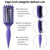 71i4DJJ9CoL._SL1500_.jpg Curly Hair Brush Candybrush Curl Defining Brush for Detangling Shaping and Defining Curls for Women, Men, Wet & Dry Hair (Purple)