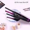 71i9c9MyML._AC_SL1500_.jpg Small Flat Irons for Short Hair, 5s Ultra Fast Heat Up Pencil Flat Iron, Negative Ions Mini Flat Iron for Edges, 3/10'' Travel Mini Hair Straightener with Digital Temp Control, Easy to Use