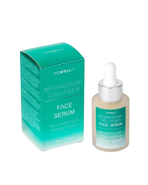 71iKFMtpZeL._SL1500_.jpg Skip The Spa Magnesium + Collagen Moisturizing Face Serum, Ultra-Hydrating & Firming Formula - Hydrating Collagen Face Serum, Magnesium Face Serum (30 ml/1 fl.oz)