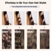 71iMFn29QgL._SL1500_.jpg CORATED No Heat Curlers, Heatless Curls for Long Hair, Heatless Curling Rod Headband You Can Sleep In, Silk DIY Hair Styling Tools Kit
