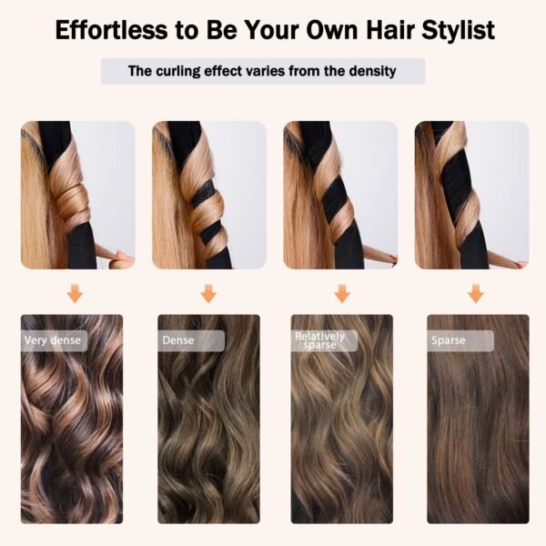 71iMFn29QgL._SL1500_.jpg CORATED No Heat Curlers, Heatless Curls for Long Hair, Heatless Curling Rod Headband You Can Sleep In, Silk DIY Hair Styling Tools Kit