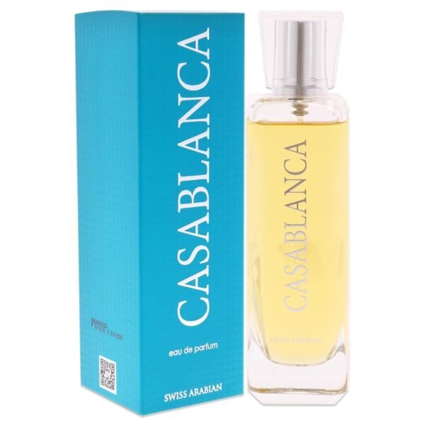 71iP0bENSaL._SL1500_.jpg Swiss Arabian Casablanca - Luxury Products From Dubai - Long Lasting, Addictive Personal EDP Spray Fragrance - Seductive Signature Aroma - 3.4 Oz