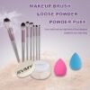 71irXGZ6LQL._SL1500_.jpg Women Full Kit Make up Kit Makeup Sets Women Includes Eyeshadow Palette Lip Gloss Liquid Lipstick Make up Sponge Brushes Eyebrow Concealer With Makeup Bag
