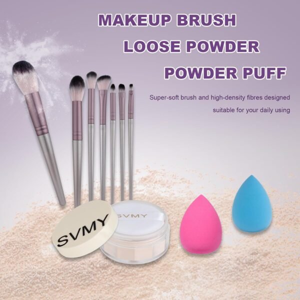 71irXGZ6LQL._SL1500_.jpg Women Full Kit Make up Kit Makeup Sets Women Includes Eyeshadow Palette Lip Gloss Liquid Lipstick Make up Sponge Brushes Eyebrow Concealer With Makeup Bag