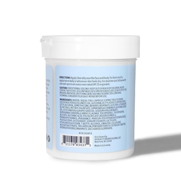 NATURE WELL Clinical Rejuvenate & Tone Retinol Intense Moisture Cream for Face, Body, & Hands, Anti-Aging, Targets Discoloration, Wrinkles, Sun Damage, Crepey, & Sagging Skin, 16 Oz