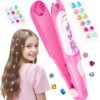 Hair Gem Stamper Kit, Bling Hair Jewels for Girls Toys, Hair Styling Tool with Reusable Shining Diamonds, Birthday Gifts Toys for Girls